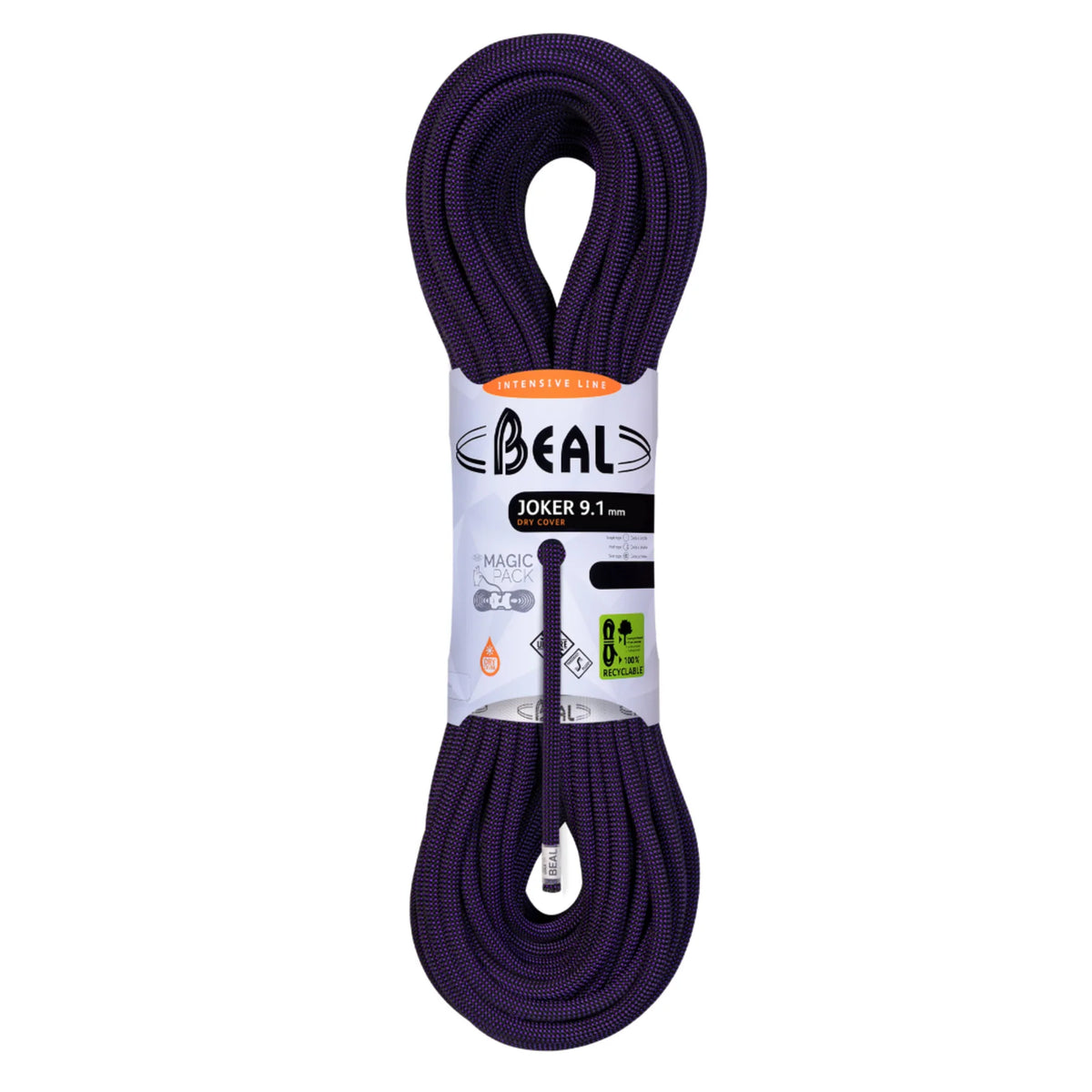 Beal Joker 9.1mm Unicore DC Purple 80m (BC091J.80.V)