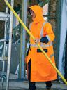 Bisley Taped Hi Vis Long Rain Coat