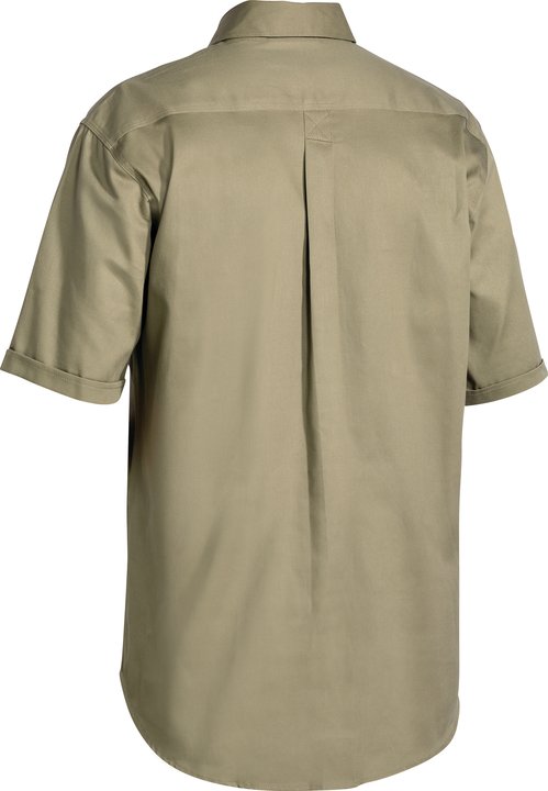 Bisley Closed Front Cotton Drill Shirt