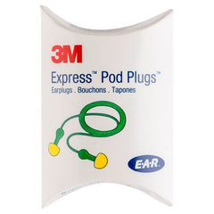 3M E-A-R Express Assorted Corded Earplugs Pillow Pack