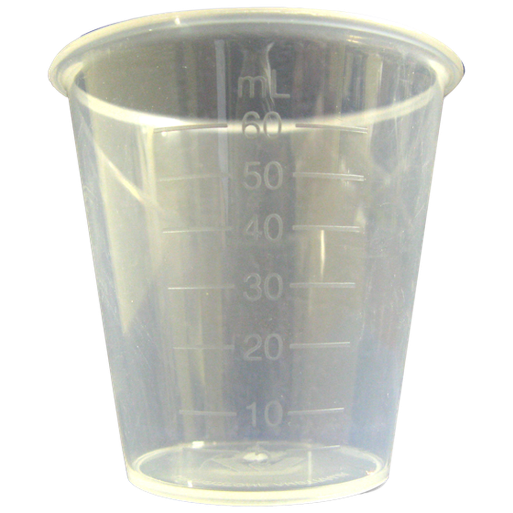 Aero Healthcare Plastic Portion Cup 60ml