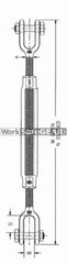Jaw and Jaw Super Buckle 0.6kg 10mm (406010)