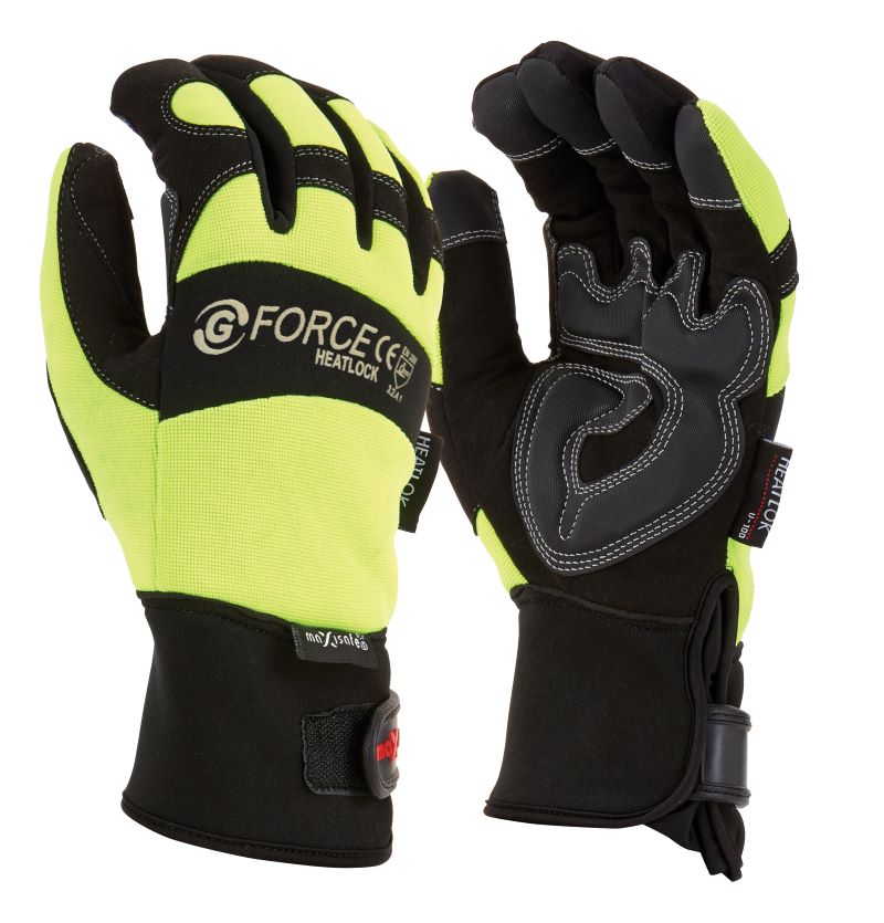 Maxisafe G-Force Heatlock Thermal Mechanics Glove (6 Pairs)