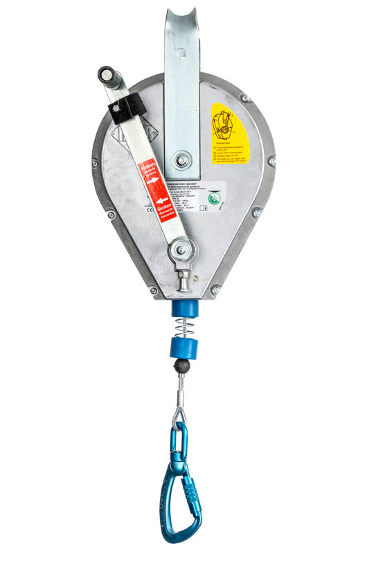 IKAR Fall Arrest Device With Recovery Mechanism (Aluminium Housing, Steel Cable Lifeline)