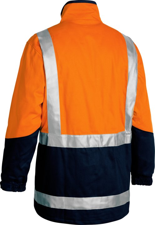 Bisley Taped Hi Vis 3 in 1 Drill Jacket