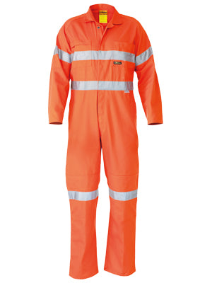 Bisley Taped Hi Vis Lightweight Coverall