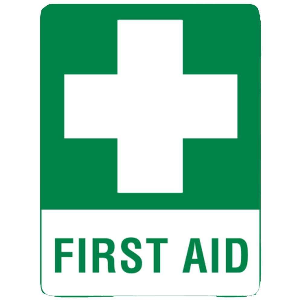 Aero Healthcare Large Metal First Aid Sign 60 x 45cm