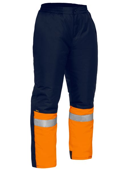 Bisley Taped Two Tone Hi Vis Freezer Pants