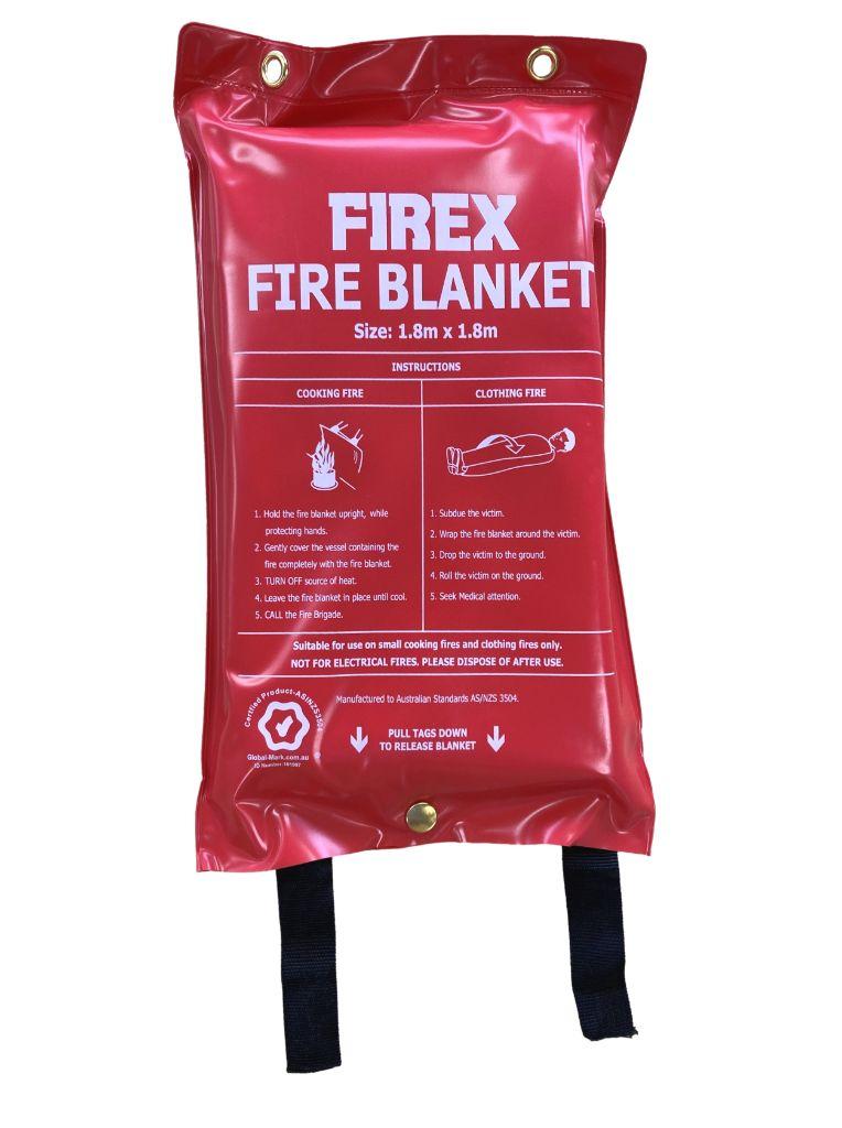 Firex Fire Blanket - 1.8m x 1.8m (FB1818)