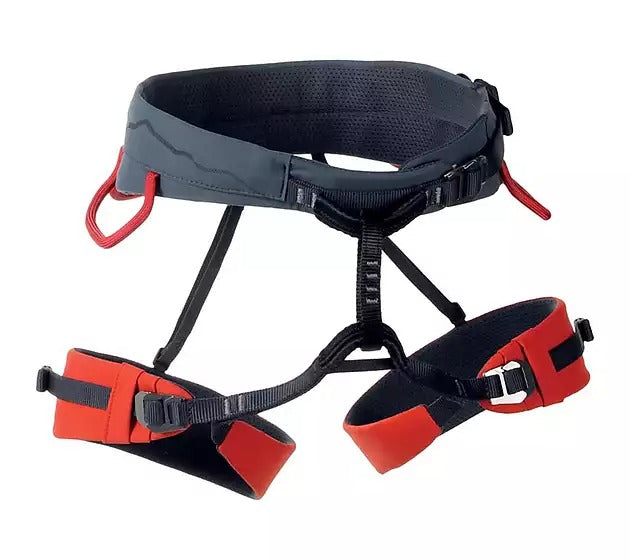 GARNET red (3 buckles) CLIMBING HARNESSES XS