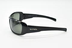 EYRES THUNDER Shiny Black Frame Polarised Grey Lens