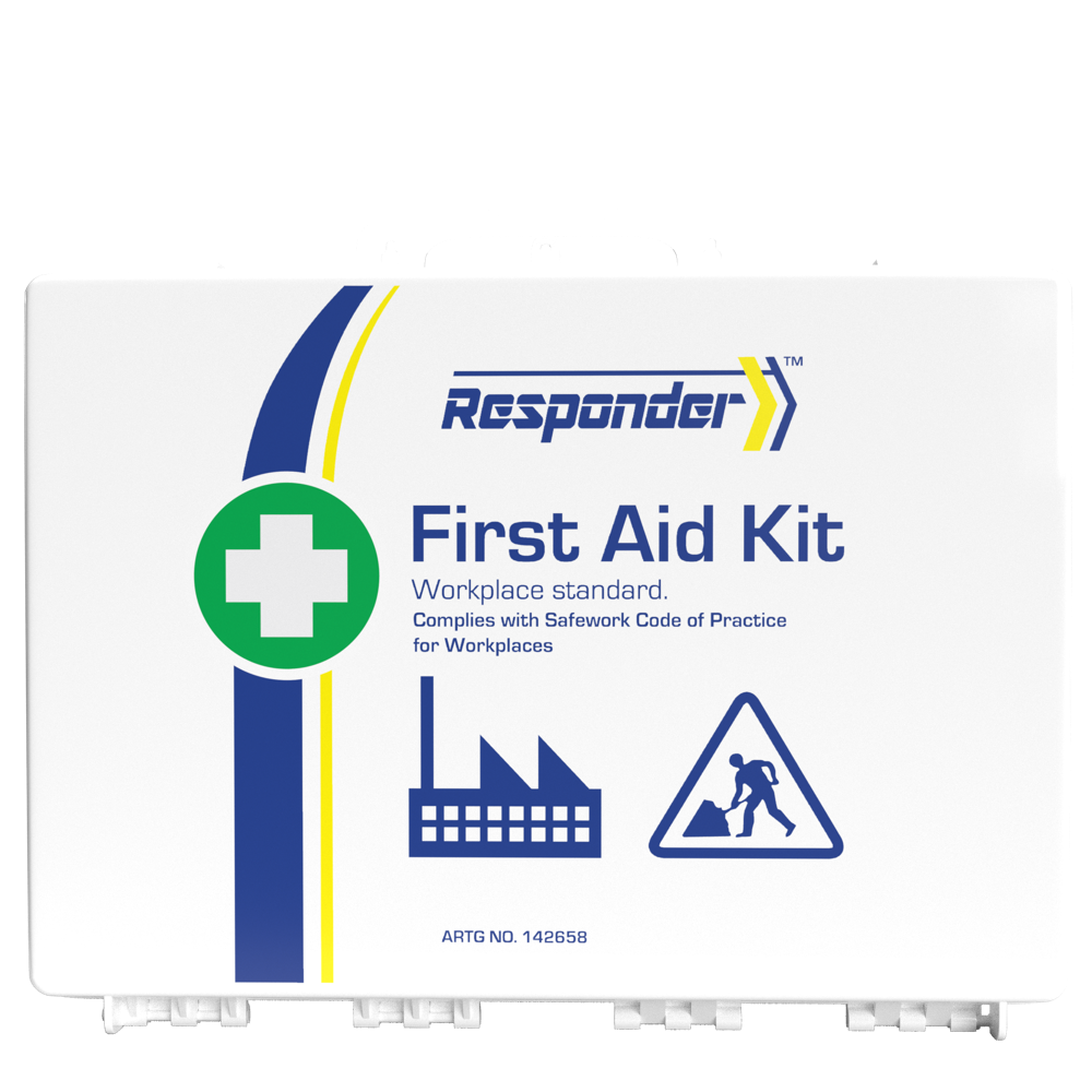 Aero Healthcare RESPONDER 4 Series Plastic Waterproof First Aid Kit 36 x 8.5 x 25cm