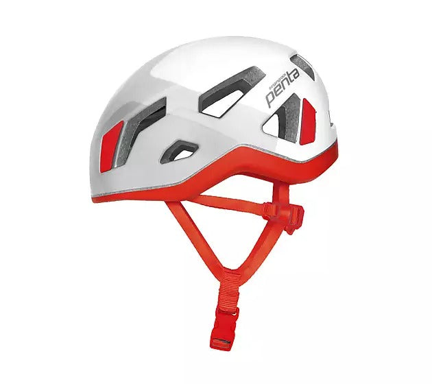 Penta (white, azure, grey, red) Sport Helmet