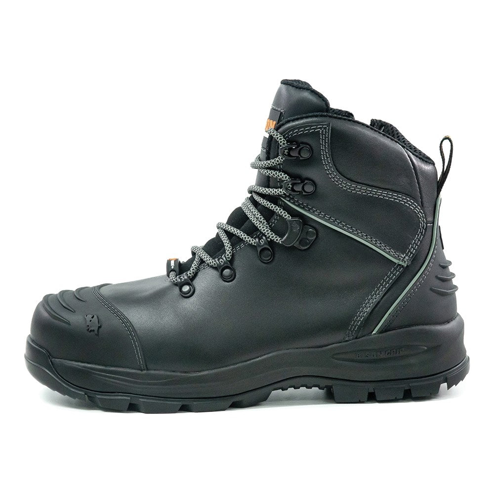 Bison Xt Ankle Lace Up Boot With Zip