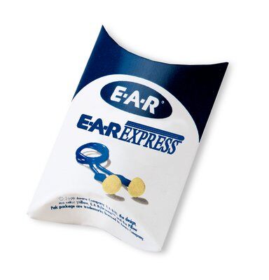 3M E-A-R Express Assorted Corded Earplugs Pillow Pack