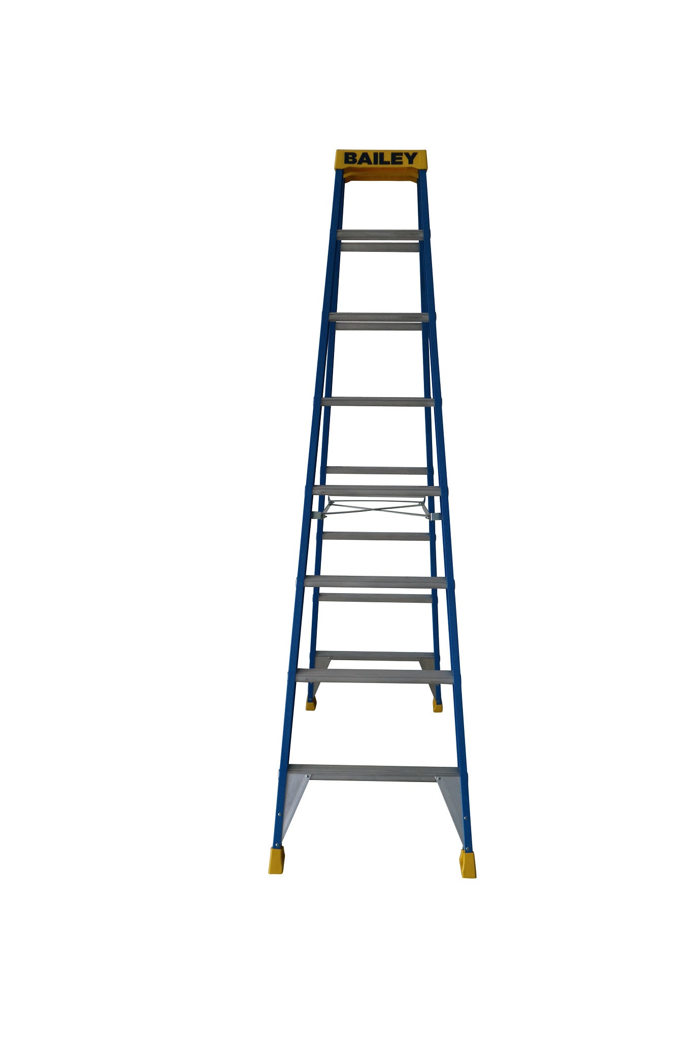 Bailey Ladders Pro Fibreglass Double Sided 8 150kg Industrial Punchlock - 2.4m