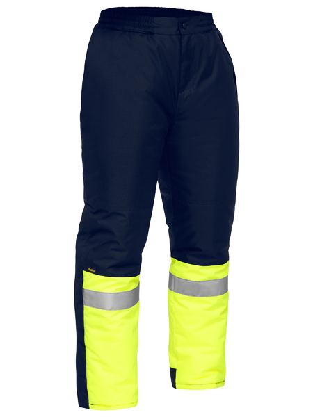 Bisley Taped Two Tone Hi Vis Freezer Pants