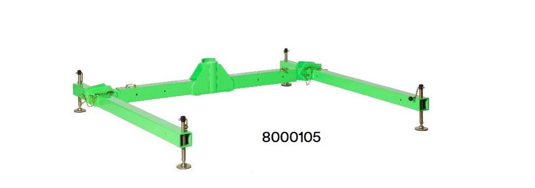 3M DBI-SALA 3 Piece Long Reach Davit Base High Capacity (8000105)