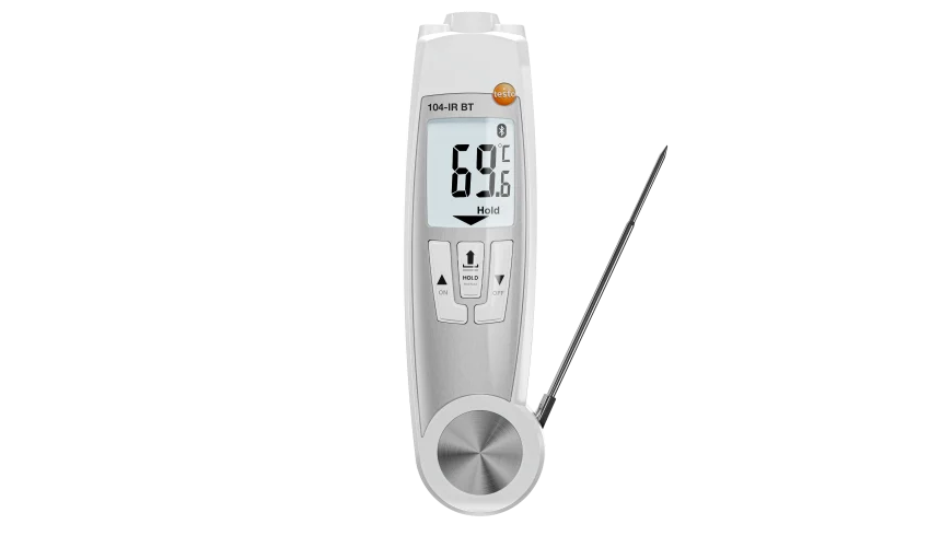 Testo 104-IR BT Infrared/Penetration Thermometer with App Connection