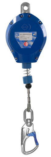 IKAR Retractable Fall Arrester (Aluminium Housing, Steel Cable Lifeline)