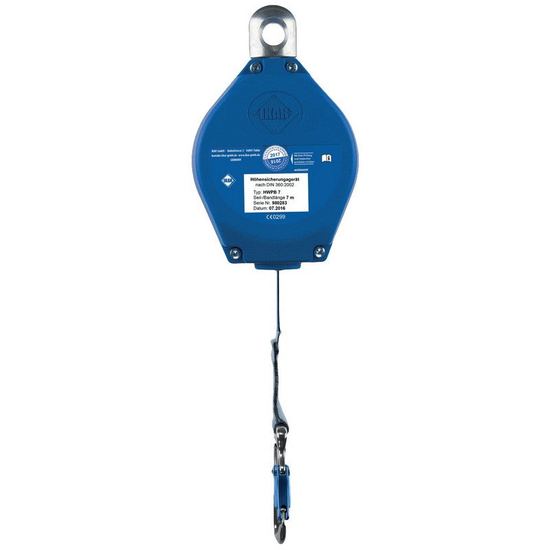 IKAR Retractable Fall Arrester (Plastic Housing, Webbing Lifeline)