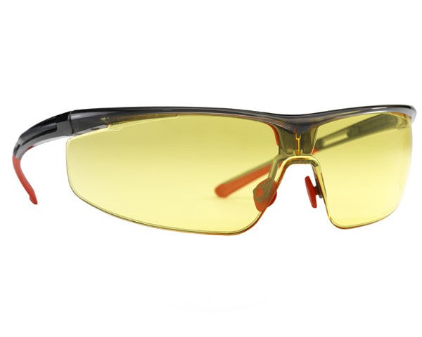 Honeywell Adaptec Narrow Safety Glasses AMBER Lens 4A+ Coating