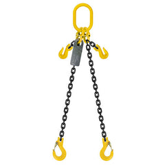 Austlift Grade 80 Chain Sling 13mm 2leg Effective Length C/W Clevis Type Grab Shortner And Clevis Sling Hook Tested