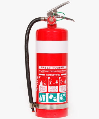Logix 2.5 kg AB(E) Dry Chemical Powder Fire Extinguisher (PABE25)
