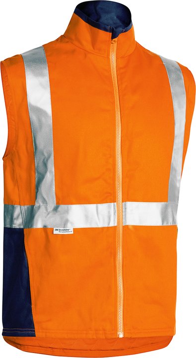 Bisley Taped Hi Vis 3 in 1 Drill Jacket