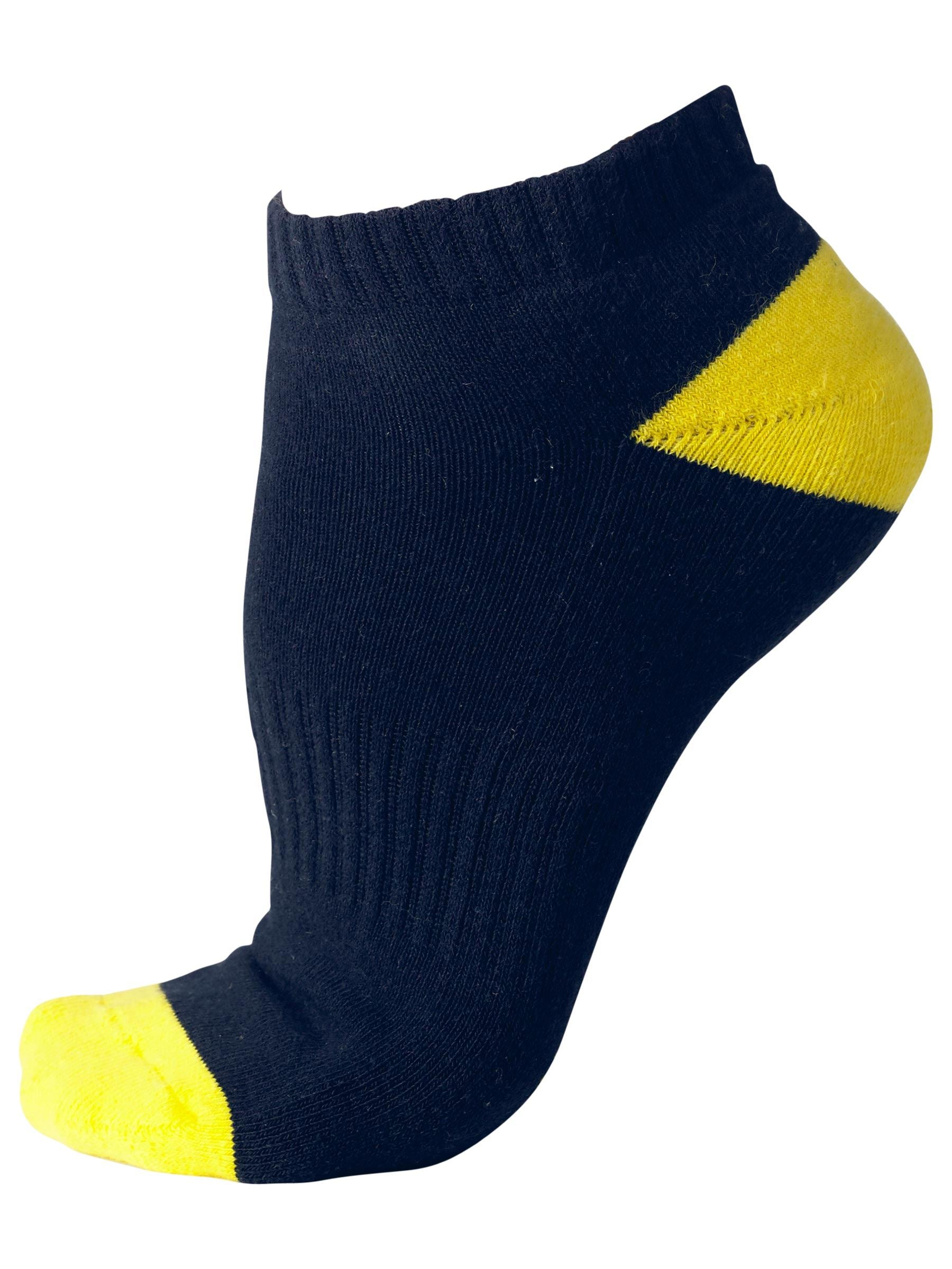 (3 pack) Bisley 6-10 Navy Ankle Sock (BSX7215)