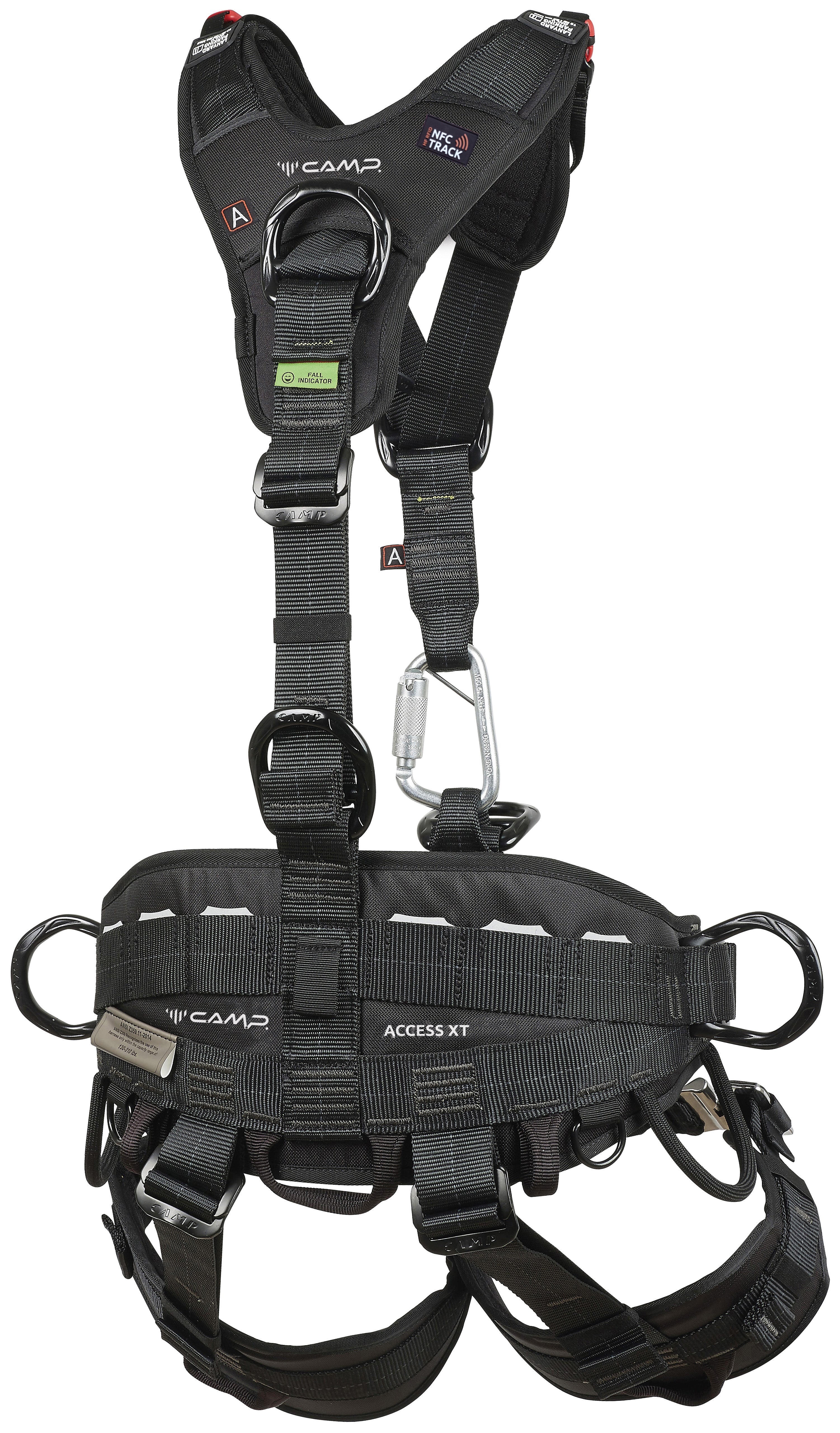 CAMP Access XT Black Full Body Harness
