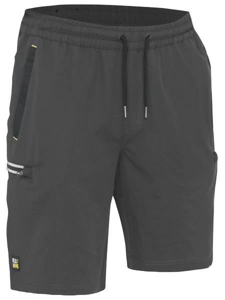 Bisley Flx & Move 4-Way Stretch Elastic Waist Cargo Short