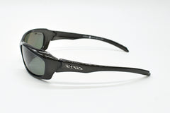 EYRES RAZOR Crystal Charcoal Frame Polarised Grey Lens