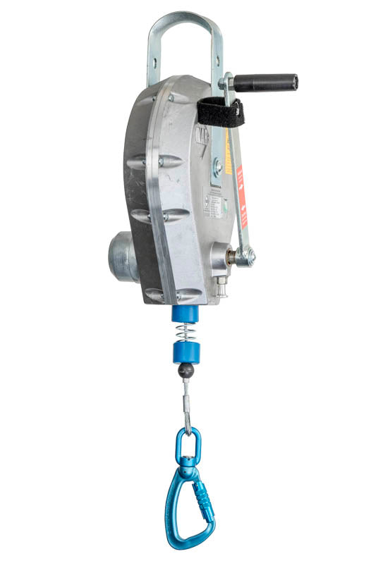 IKAR Fall Arrest Device With Recovery Mechanism (Aluminium Housing, Steel Cable Lifeline)