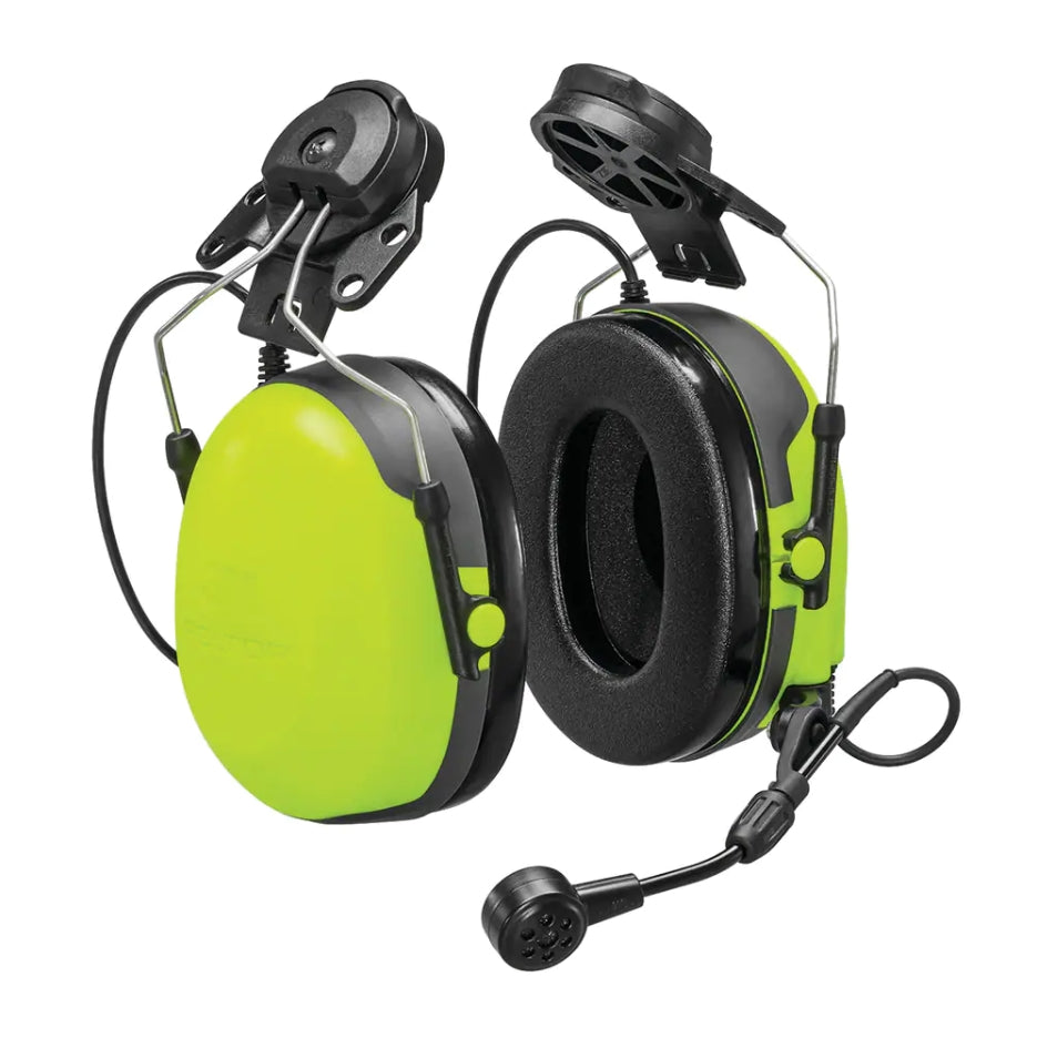 3M PELTOR CH-3 Headset MT74H52P3E-110, Hard Hat Attached, FLX2