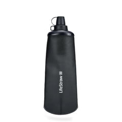 Lifestraw Dark Grey Peak Collapsible Squeeze Bottle (LSPSF1GRWW)