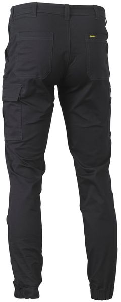 Bisley Stretch Cotton Drill Cargo Cuffed Pants