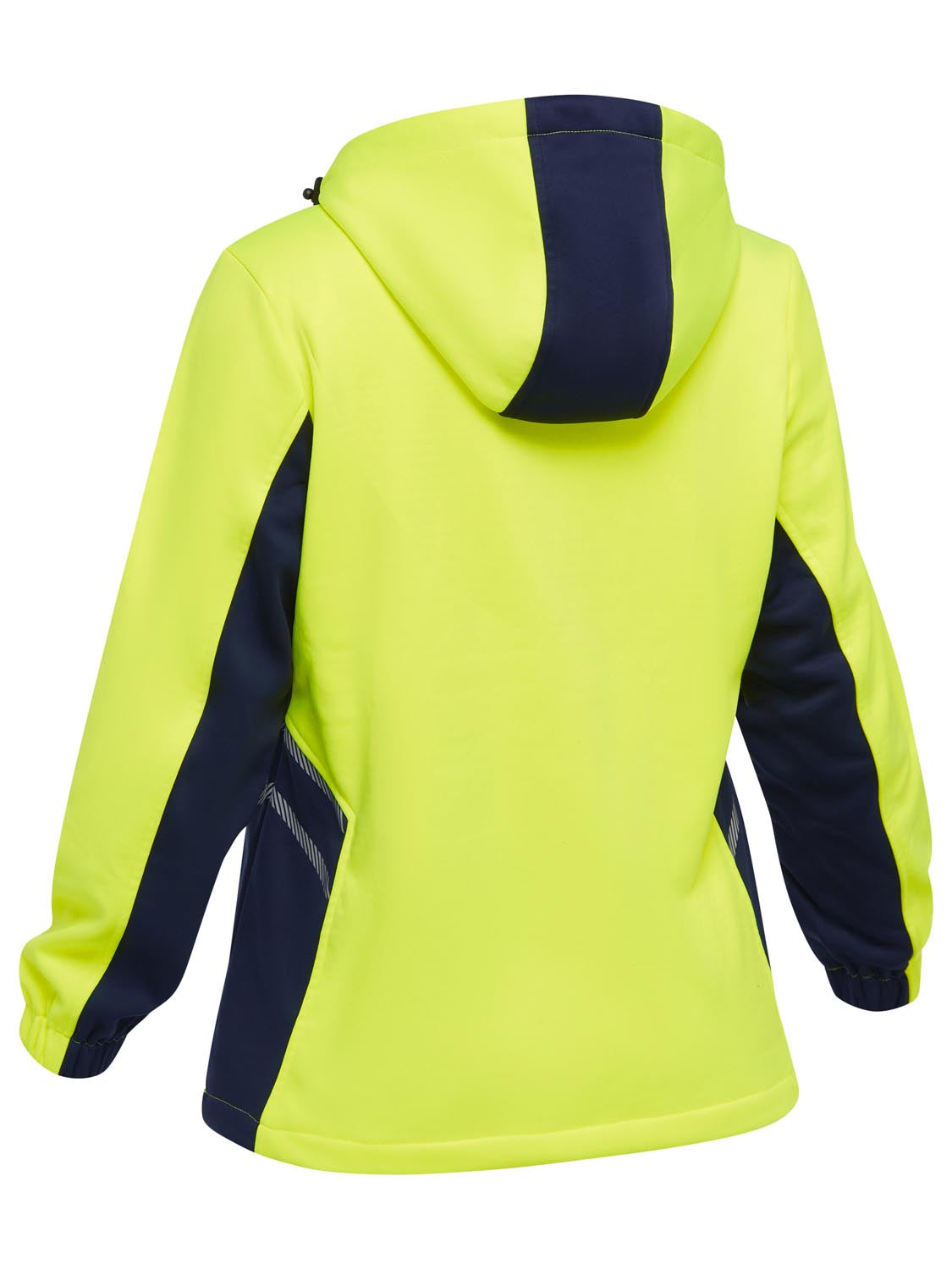 Bisley Women's Hi Vis Liquid Repellent Fleece Hoodie