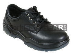 SIZE 5 Mongrel Black Derby Shoe Safety Work Boot Victor Footwear Shoe (210025)