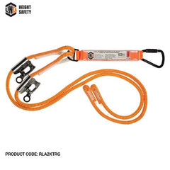 LINQ Double Adjustable Rope Lanyard With Rope Grabs