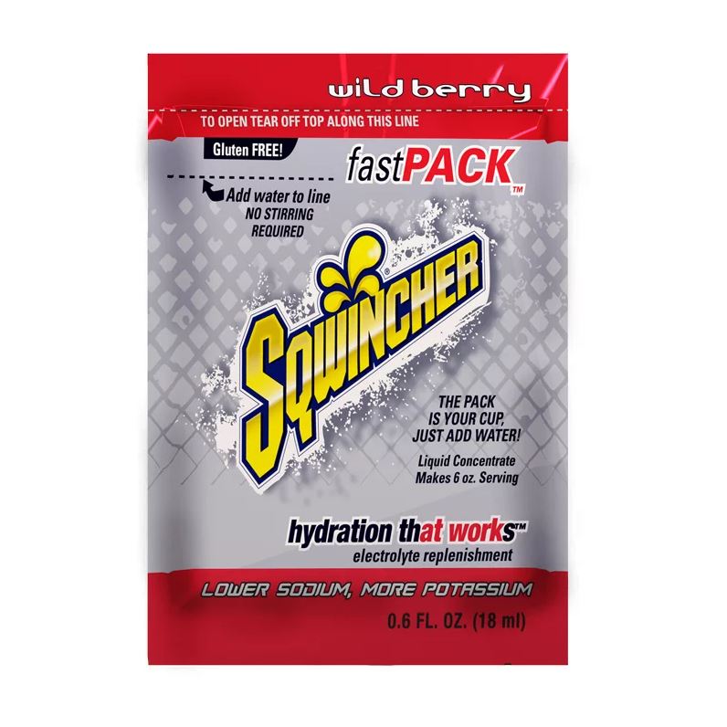 Sqwincher Fast Pack Wild Berry 50pack (SQ0099)