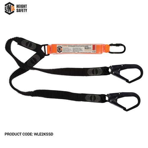 LINQ Elite Double Leg Elasticated Lanyard