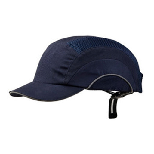 Bump Cap Short Peak Navy Blue