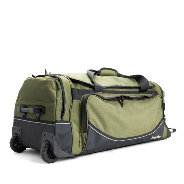 Rugged Xtremes Wheeled FIFO Transit Canvas Bag (Green)
