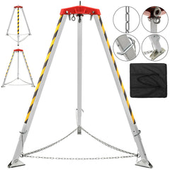 Confined Space Tripod 180kg Rescue Tripod Large Capacity 180kg