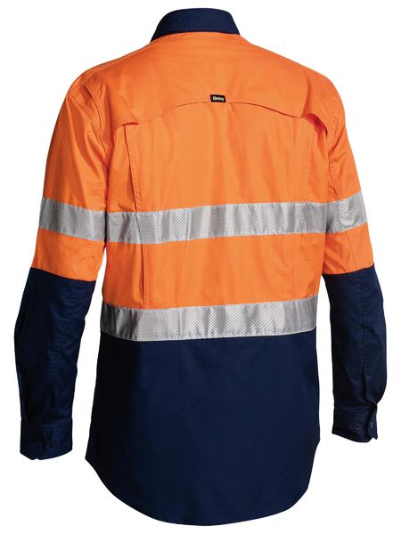 Bisley X Airflow Taped Hi Vis Ripstop Shirt