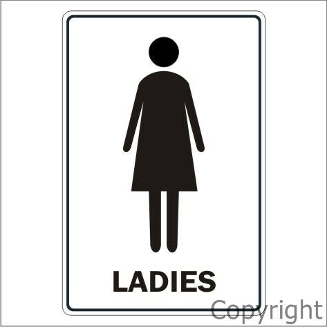 LADIES 225x300mm Metal