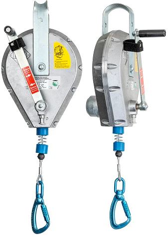 IKAR Fall Arrest Device With Recovery Mechanism (Aluminium Housing, Steel Cable Lifeline)