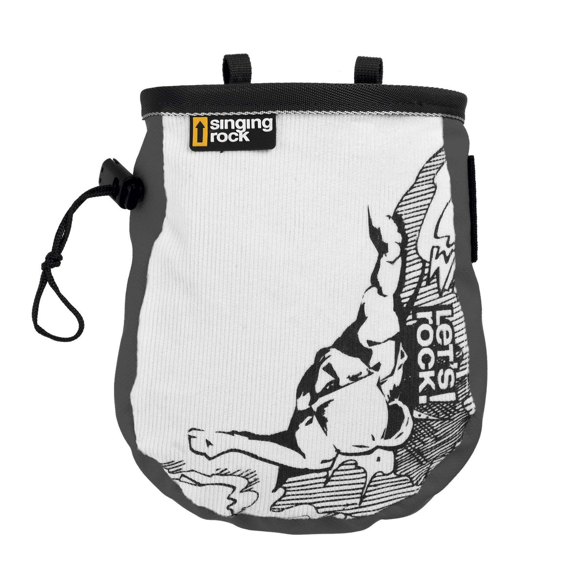 Singing Rock Comic Chalk Bag Grey (C3002SS00)
