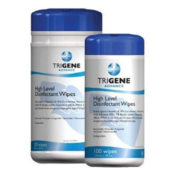 3M Trigene Wipes - 180/dRUM 135mm x 185mm